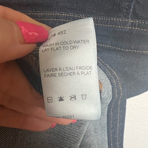 BLDWN Zoe Denim Mini Tank Dress Dark Rinse XSmall - Picture 8 of 8